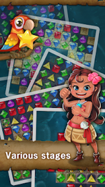 Imagen 3 para Jewels Island : Match-3 P…