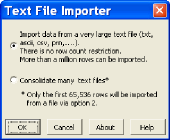 Imagen 1 para Text File Importer for Mi…