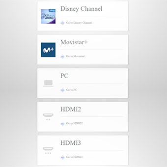 Image 1 for LG TV quick access