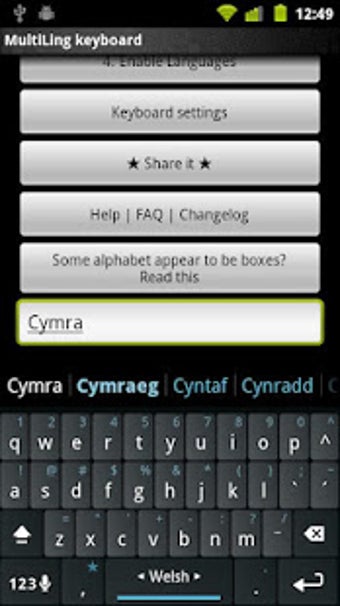 Image 1 for Welsh Keyboard Plugin