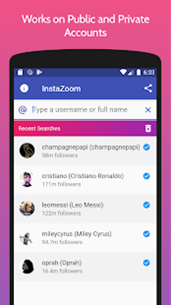 Imagen 0 para InstaZoom : Download & Zo…