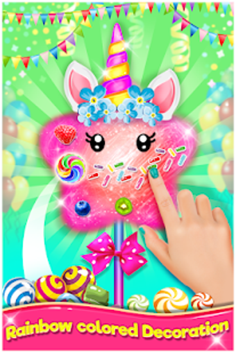 Imagen 3 para Rainbow Cotton Candy - Co…