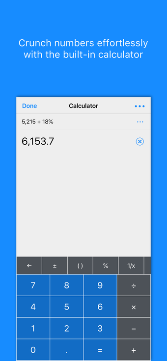 Image 0 for PowerOne calculator