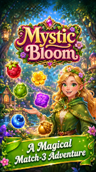 Imagen 0 para Mystic Bloom: Match 3 Puz…