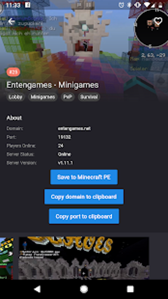 Image 0 for Server List for Minecraft…