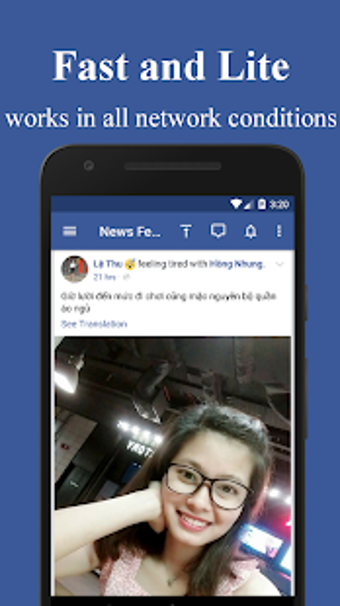 Imagen 3 para Mini Messenger for Facebo…