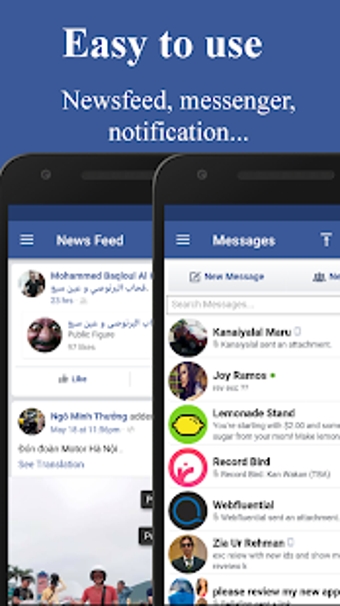 Imagen 0 para Mini Messenger for Facebo…