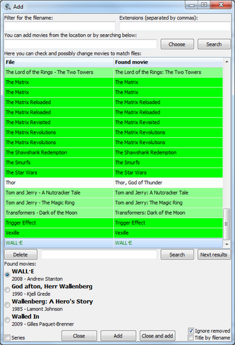 Image 0 for Movie List