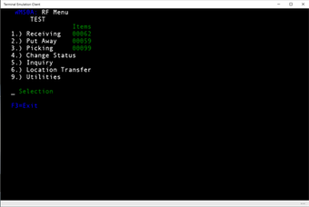 Image 0 for Terminal Emulation Client…