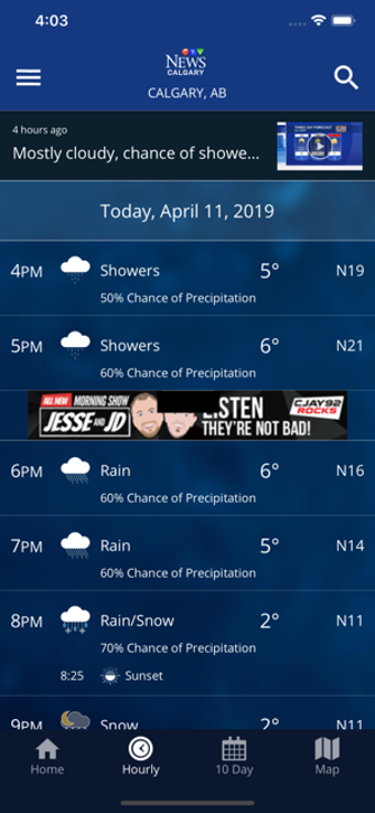 Image 1 for CTV News Calgary Weather