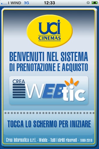 Imagen 0 para UCI CINEMAS ITALIA PRENOT…