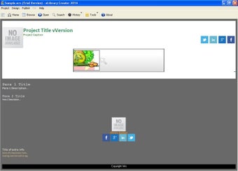Image 0 for eLibrary Creator 2014