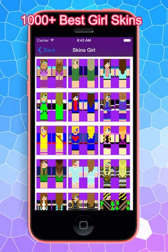 Image 0 for PE Girl Skins for Minecra…