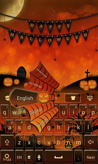Imagen 1 para Happy Halloween Keyboard …