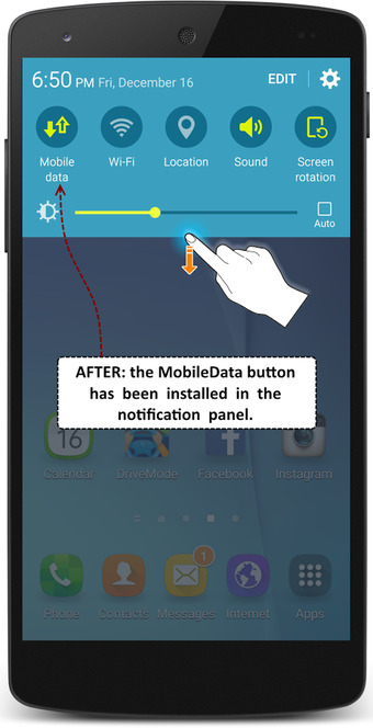 Imagen 2 para Install the MobileData bu…