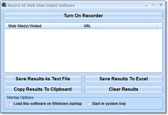 Image 0 for Record All Web Sites Visi…