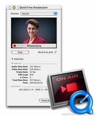 Image 0 for Apple QuickTime Broadcast…
