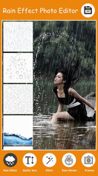 Image 0 for Rain Effect Photo Editor