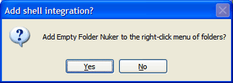 Image 1 for Empty Folder Nuker