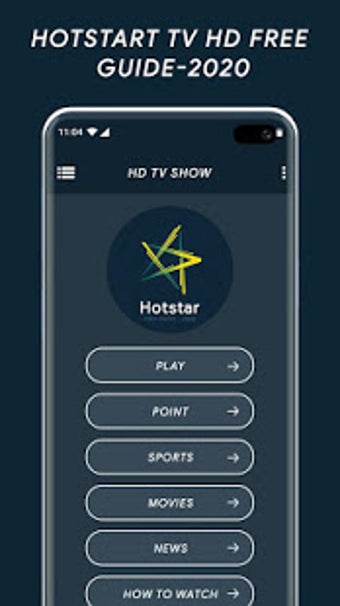 Imagen 1 para Hotstar Live TV HD Show G…
