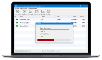 Imagen 2 para Virtual TimeClock Basic