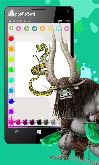 Imagen 2 para Kung Fu Panda 3 Paint for…