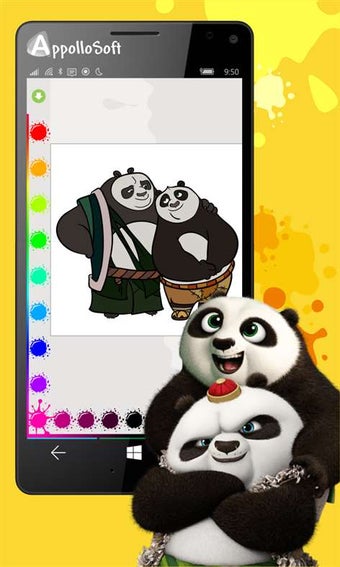 Imagen 3 para Kung Fu Panda 3 Paint for…