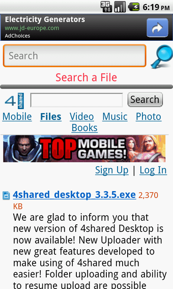 Imagen 3 para 4Shared PLG