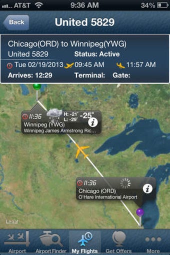 Imagen 0 para Winnipeg Airport+Flight T…