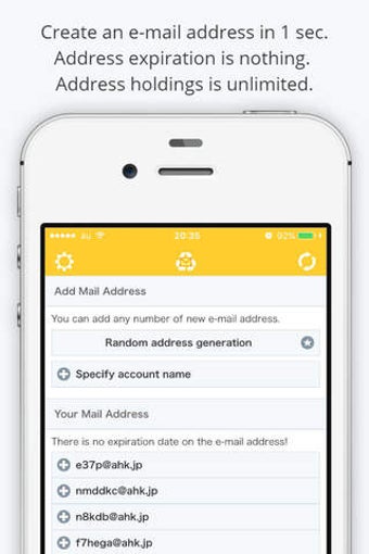 Image 0 for Instant Email Address