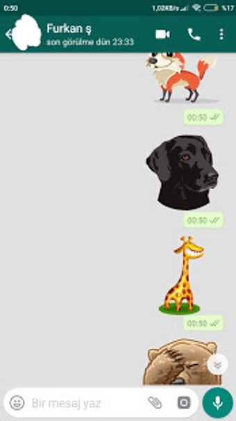 Image 3 for Animal Stickers For Whats…
