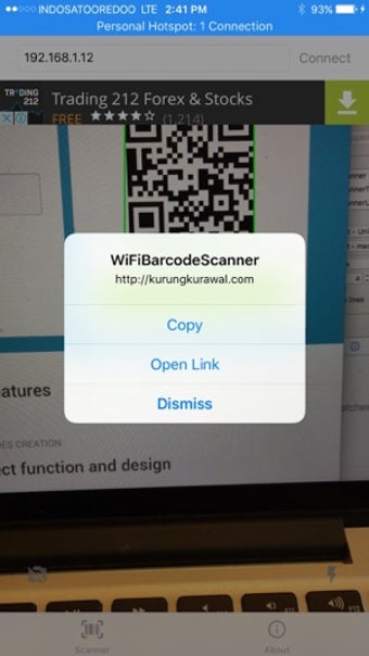 Image 0 for WiFi Barcode Scanner