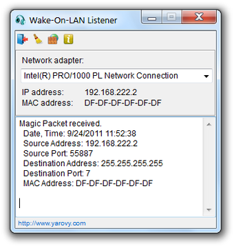 Image 0 for Wake-On-LAN Listener