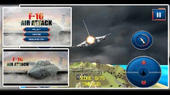 Imagen 1 para F16 Air Attack for Window…