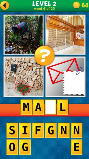 Image 3 for 4 Pics 1 Word Puzzle
