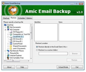 Imagen 1 para Amic Email Backup