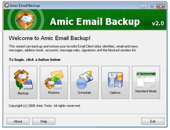 Imagen 2 para Amic Email Backup