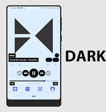 Image 1 for Darkwhite  PowerAmp v3 Sk…