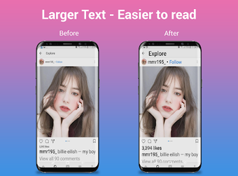 Imagen 3 para Big Font - Change Font Si…