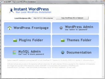 Image 0 for Instant WordPress