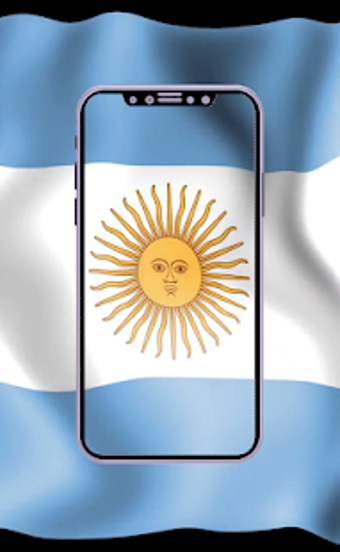 Image 3 for 3D Argentina Flag live wa…