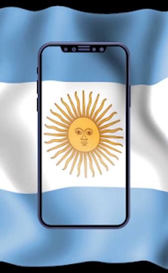 Image 2 for 3D Argentina Flag live wa…