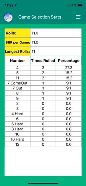 Image 3 for Craps Dice Tracker