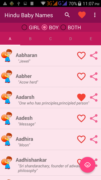 Image 3 for Hindu Baby Names With Mea…