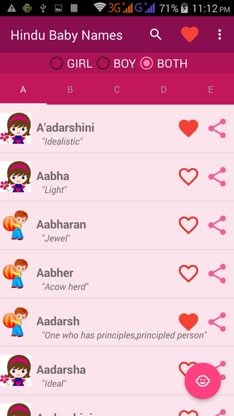 Image 2 for Hindu Baby Names With Mea…