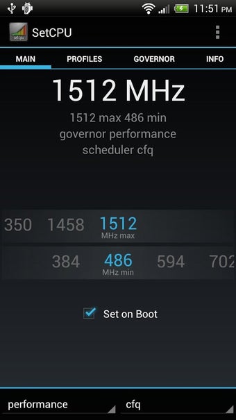 Image 0 for SetCPU for Root Users