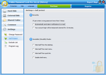 Imagen 0 para Folder Password Lock Pro