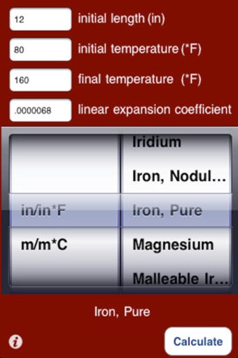 Imagen 1 para Thermal Expansion Calcula…