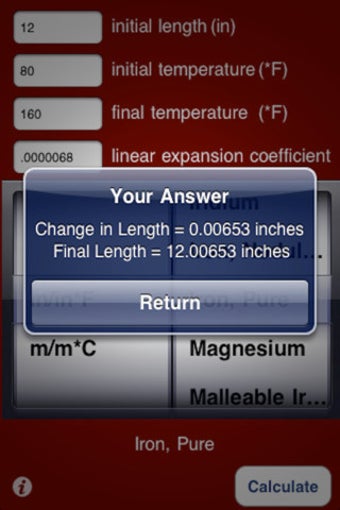 Imagen 0 para Thermal Expansion Calcula…