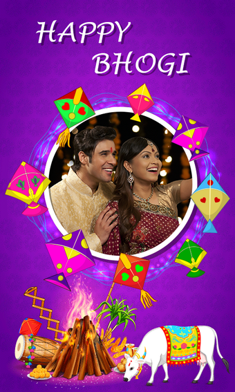Image 3 for Bhogi and Lohri Photo Fra…